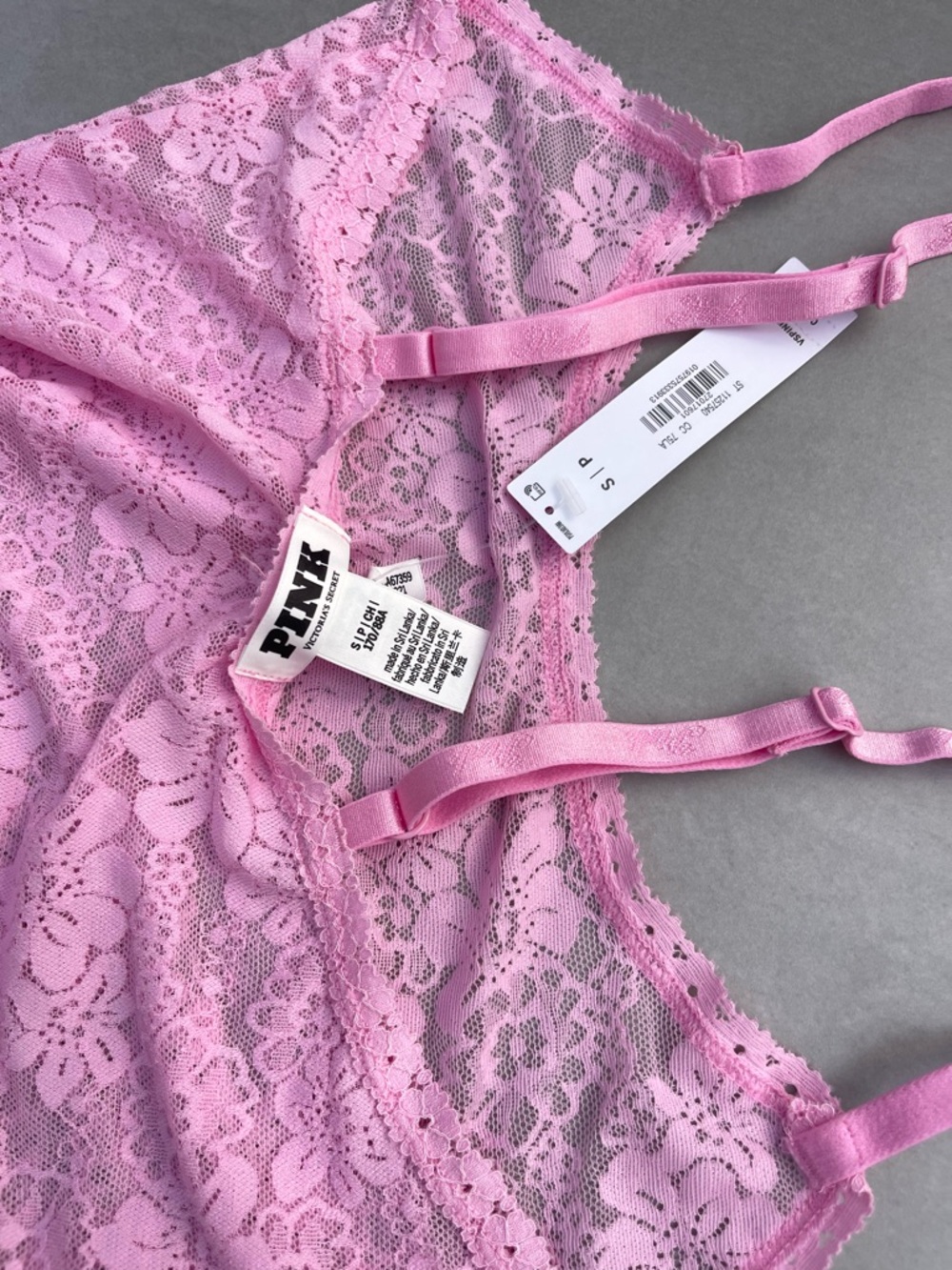 Victoria’s Secret PINK Lace Tank Top - Picture 3 of 3